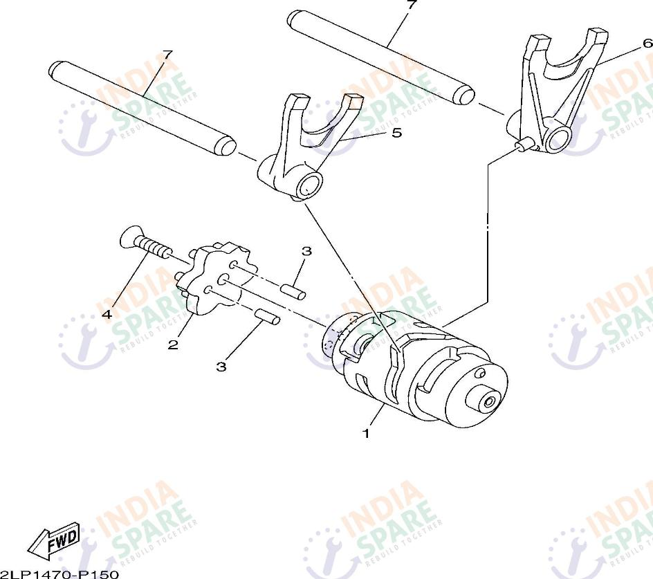 SHIFT CAM FORK